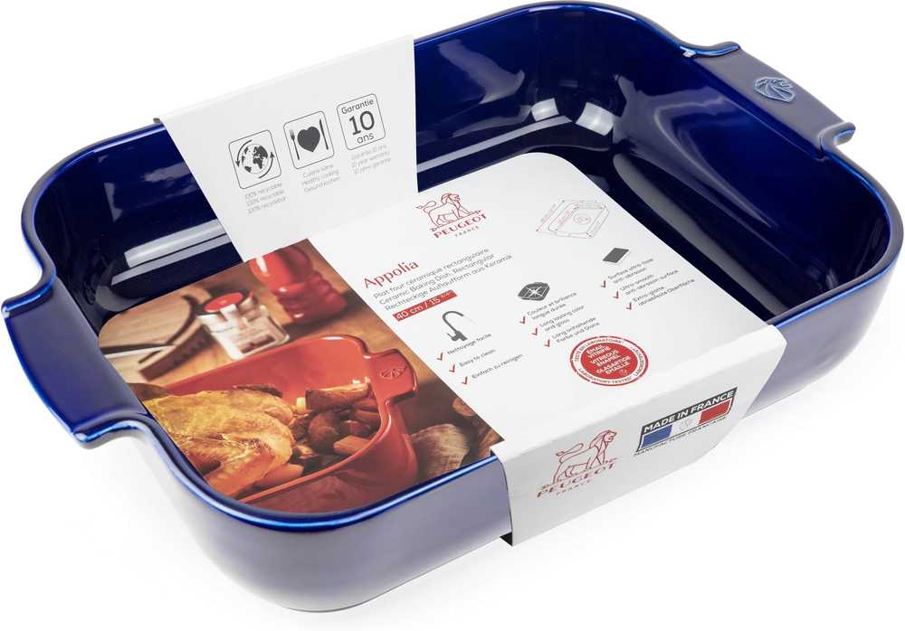 Peugeot Appolia Keramická zapékací mísa, 40 cm, tmavě modrá