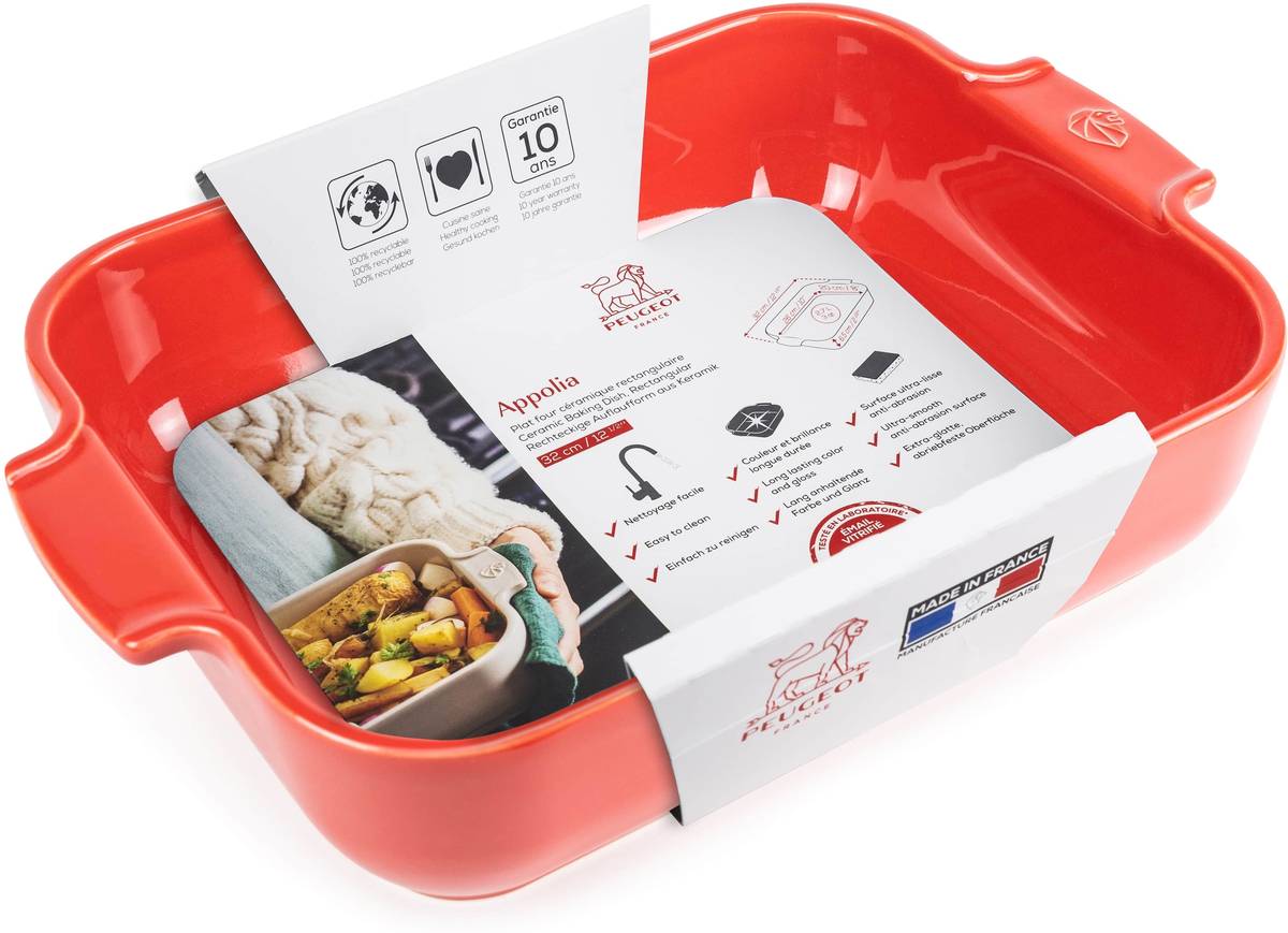 Peugeot Appolia Keramická zapékací mísa, 32 cm, slonová kost