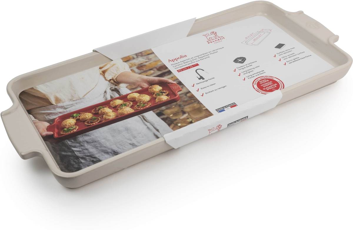 Peugeot Appolia Keramický servírovací a zapékací tác, 40 cm, slonová kost
