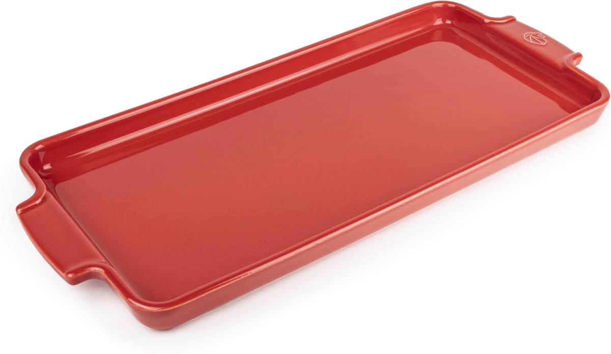 Peugeot Appolia Keramický servírovací a zapékací tác, 40 cm, červená