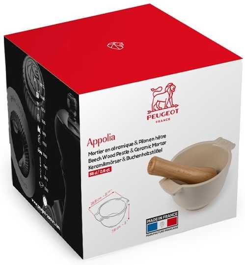 Peugeot Appolia Keramický hmoždíř, slonová kost