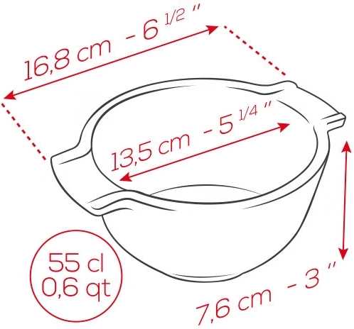 Peugeot Appolia Keramický hmoždíř, šedá břidlicová