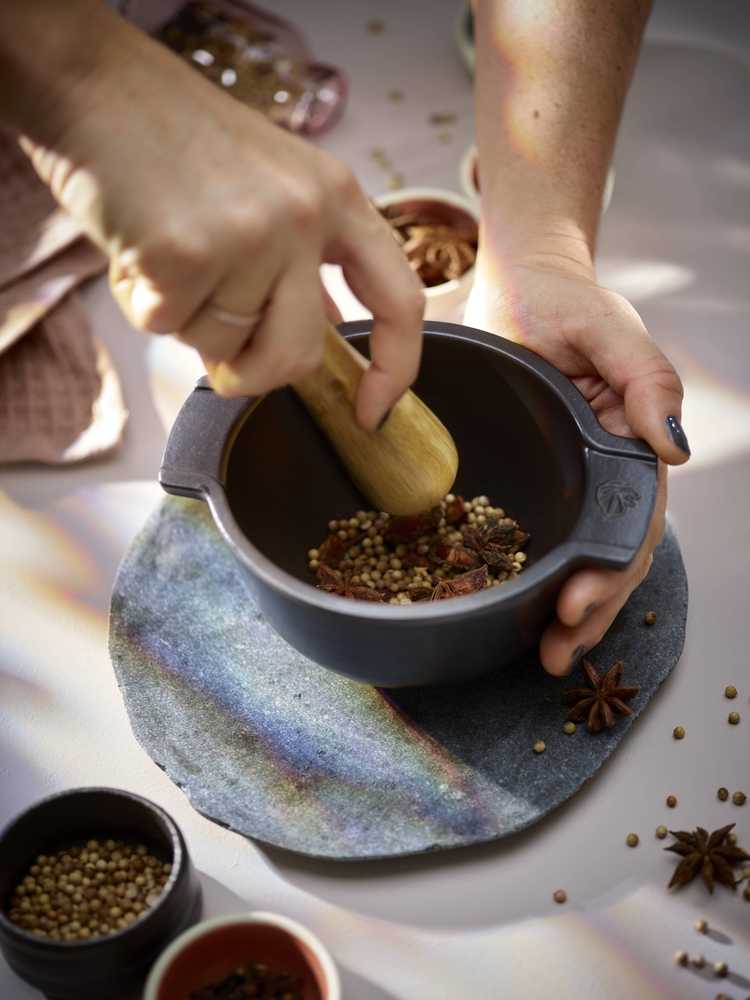 Peugeot Appolia Keramický hmoždíř, šedá břidlicová