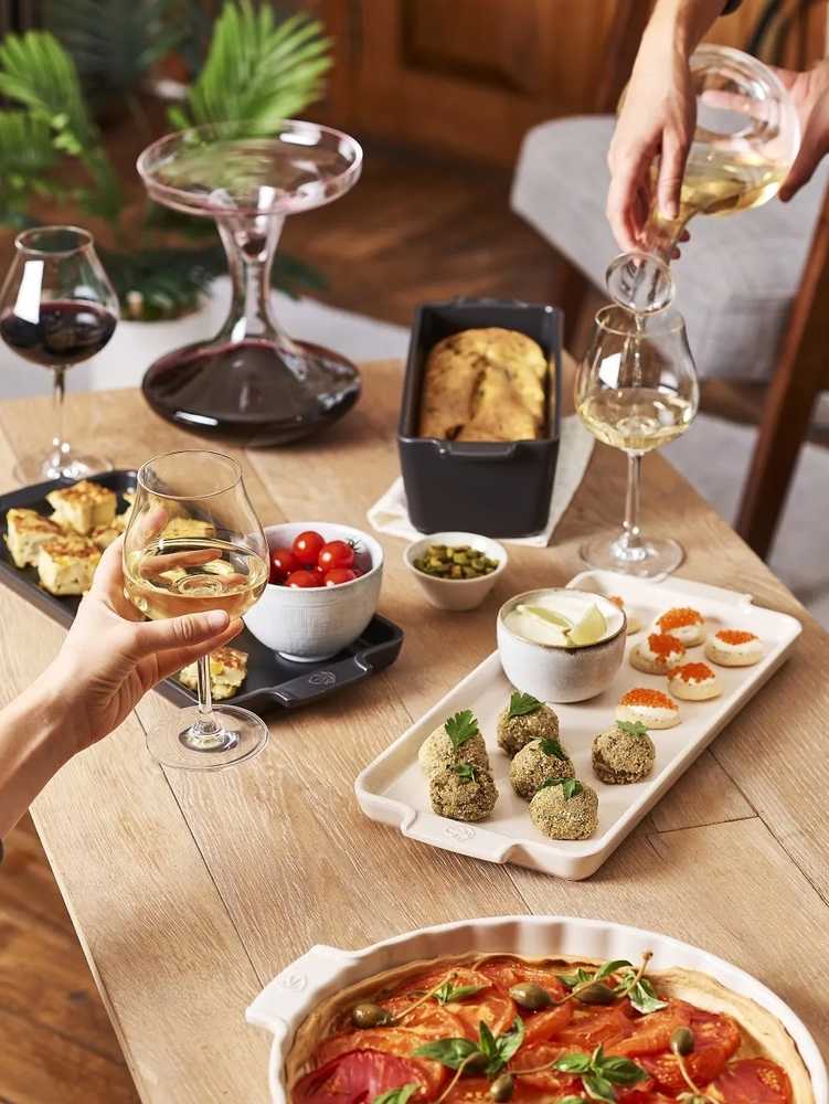 Peugeot Appolia Keramická forma na koláč, 28 cm, slonová kost