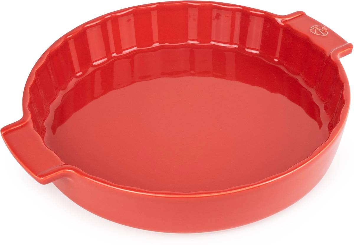 Peugeot Appolia Keramická forma na koláč, 28 cm, červená