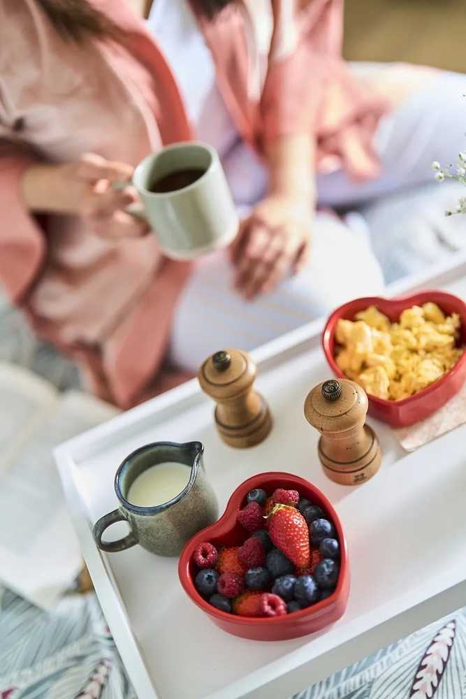 Peugeot Appolia Sada keramických misek Ramekin For You, 2 ks, červená