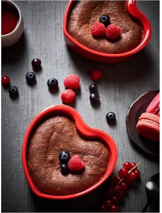 Peugeot Appolia Sada keramických misek Ramekin For You, 2 ks, červená