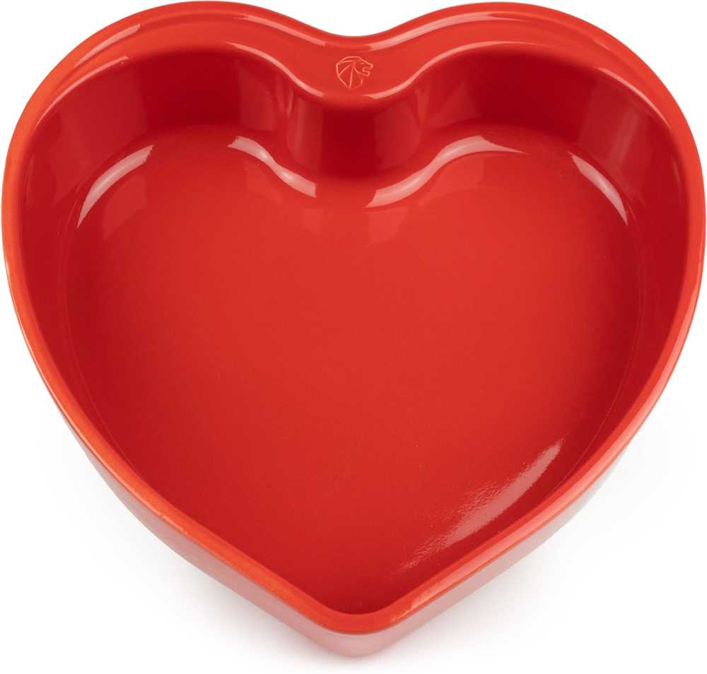 Peugeot Appolia Keramická forma tvaru srdce For You, červená