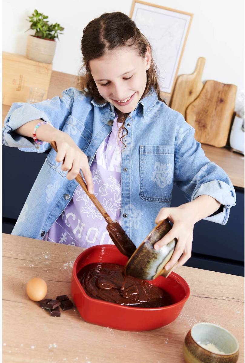 Peugeot Appolia Keramická forma tvaru srdce For You, červená