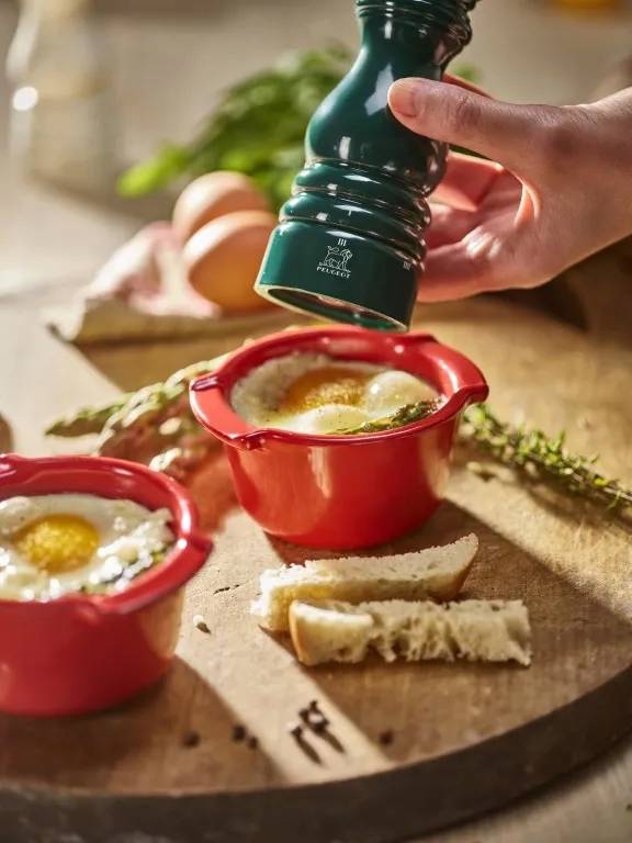 Peugeot Appolia Sada keramických misek Ramekin, 2 ks, červená