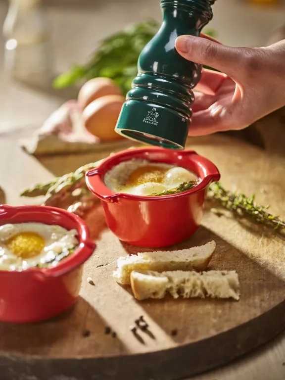 Peugeot Appolia Sada keramických misek Ramekin, 2 ks, červená