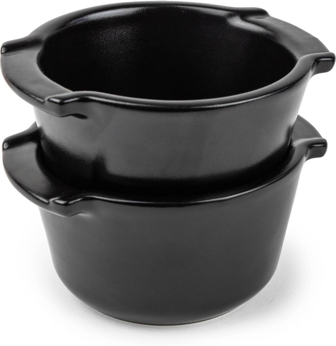 Peugeot Appolia Sada keramických misek Ramekin, 2 ks, černá