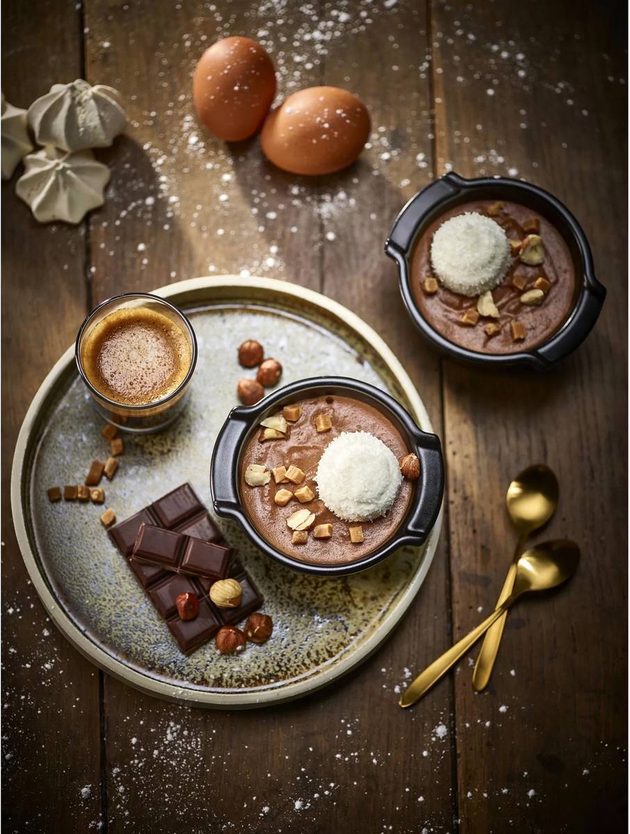 Peugeot Appolia Sada keramických misek Ramekin, 2 ks, černá