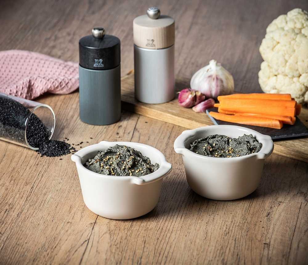 Peugeot Appolia Sada keramických misek Ramekin, 2 ks, slonová kost