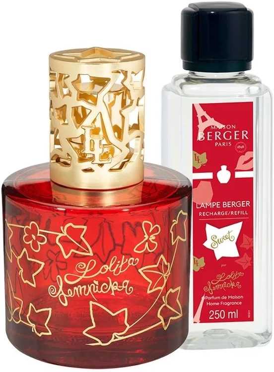 Maison Berger Paris Sweet Lolita set lampa Pure s vůní 0,25l červená