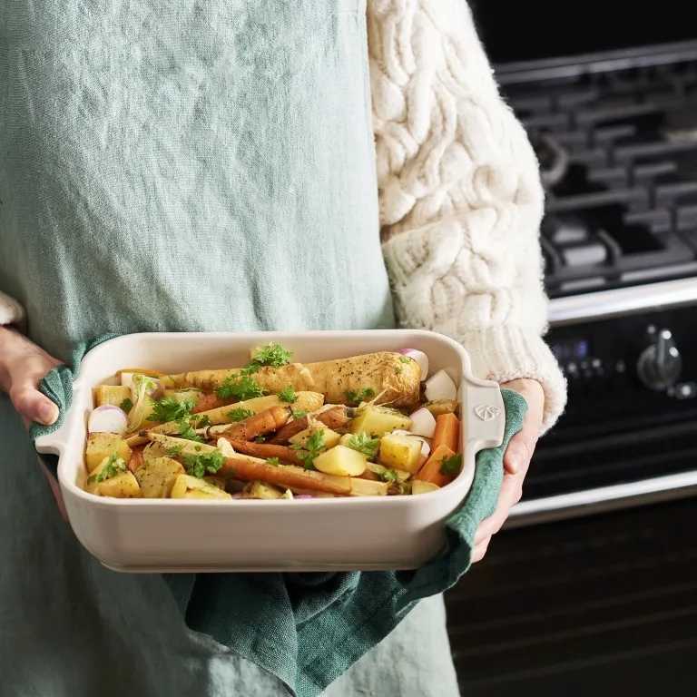 Peugeot Appolia Keramická zapékací mísa, 40 cm, slonová kost