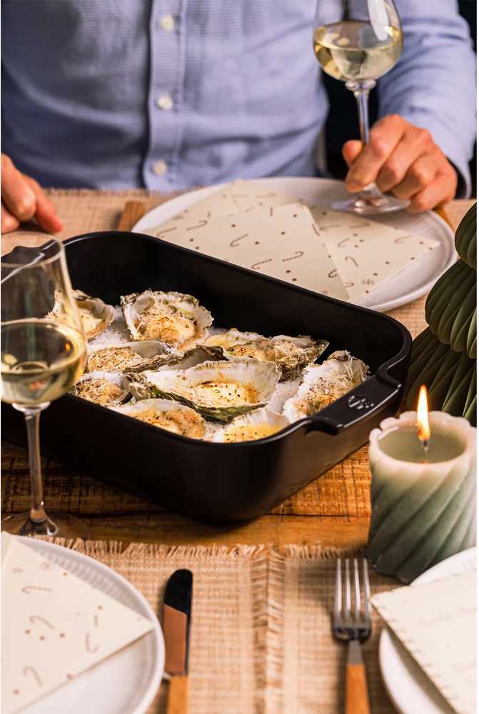 Peugeot Appolia Keramická zapékací mísa, 40 cm, šedá břidlicová