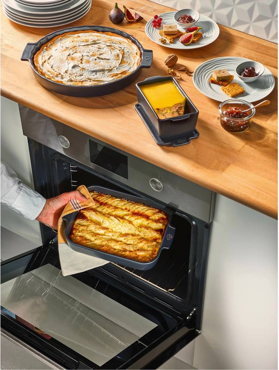 Peugeot Appolia Keramická zapékací mísa, 32 cm, šedá břidlicová