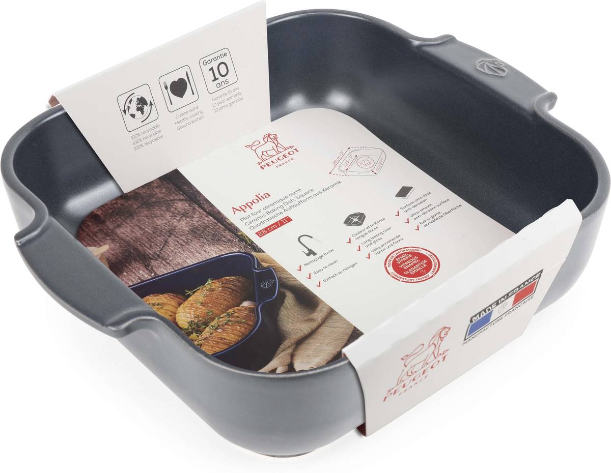 Peugeot Appolia Keramická zapékací mísa, 28 cm, šedá břidlicová