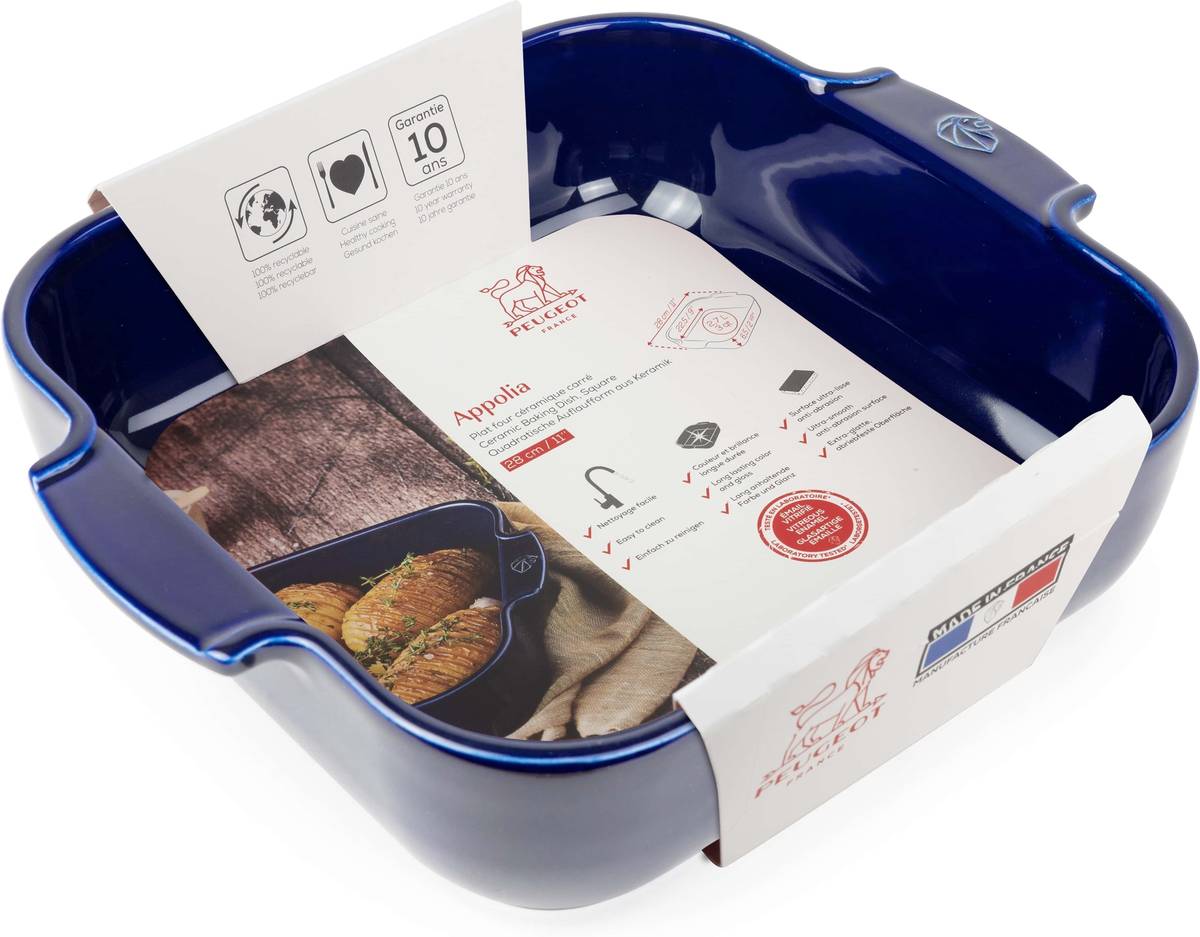 Peugeot Appolia Keramická zapékací mísa, 28 cm, tmavě modrá