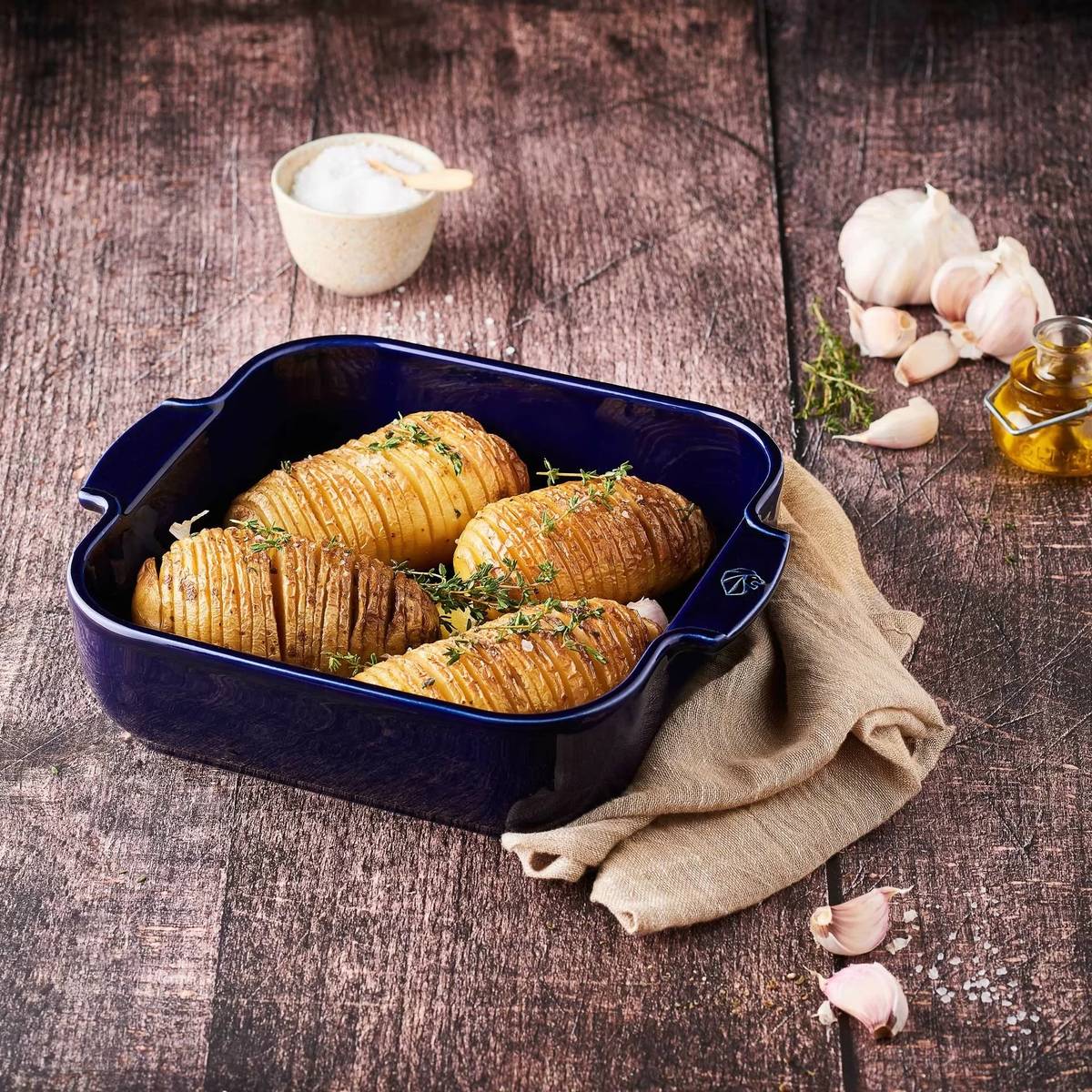 Peugeot Appolia Keramická zapékací mísa, 28 cm, tmavě modrá