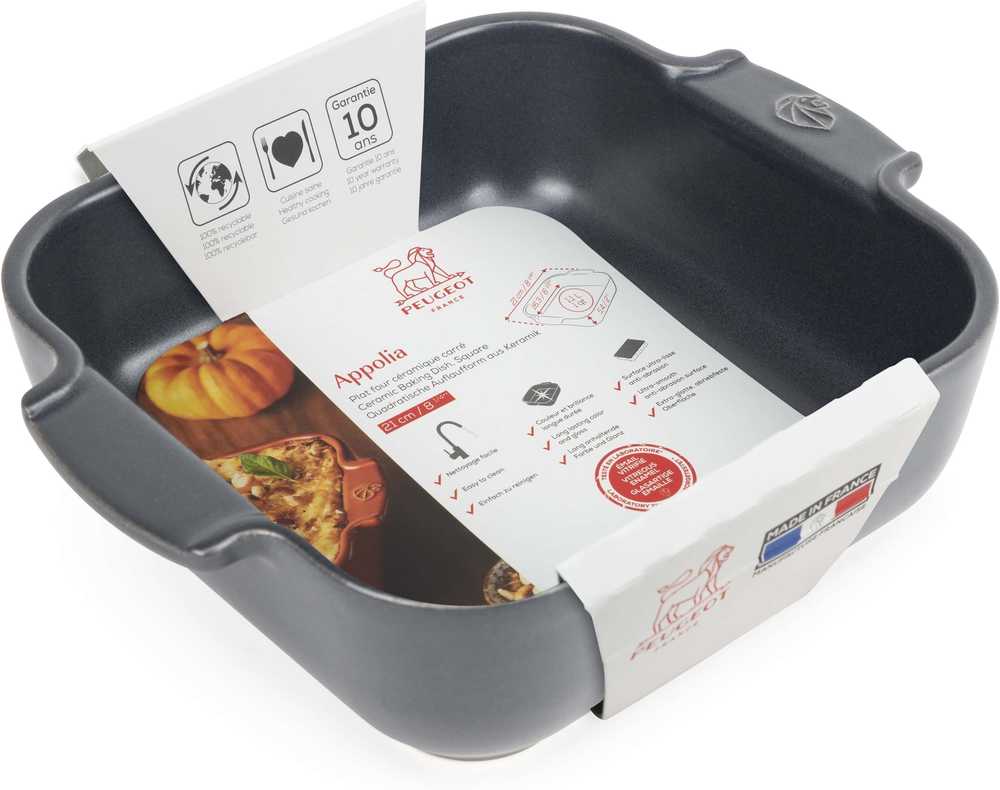 Peugeot Appolia Keramická zapékací mísa, 21 cm, šedá břidlicová