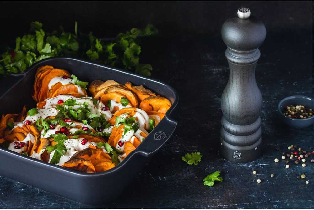 Peugeot Appolia Keramická zapékací mísa, 21 cm, šedá břidlicová