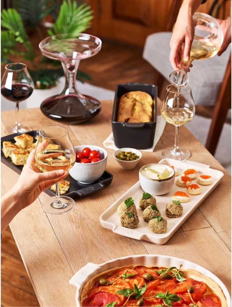 Peugeot Appolia Keramická forma na koláč, 30 cm, slonová kost