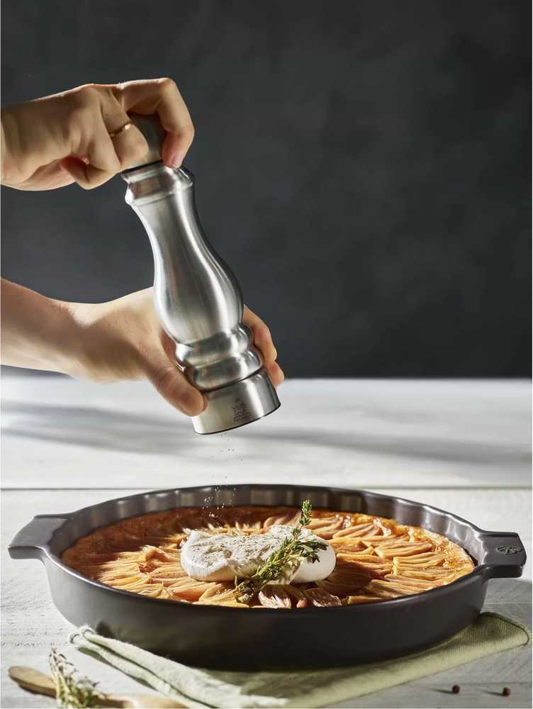 Peugeot Appolia Keramická forma na koláč, 30 cm, šedá břidlicová