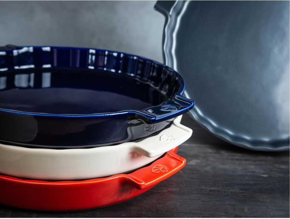 Peugeot Appolia Keramická forma na koláč, 30 cm, tmavě modrá