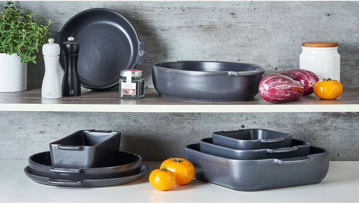 Peugeot Appolia Keramická forma na chléb, 31 cm, šedá břidlicová