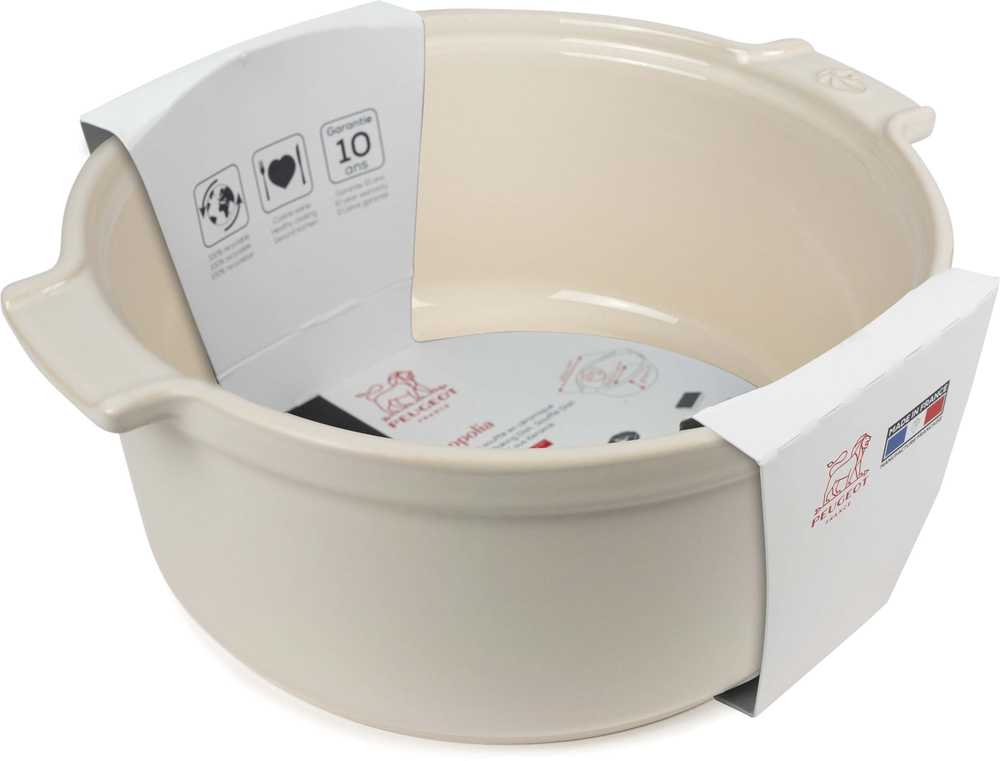 Peugeot Appolia Keramická forma na soufflé, 22 cm, slonová kost