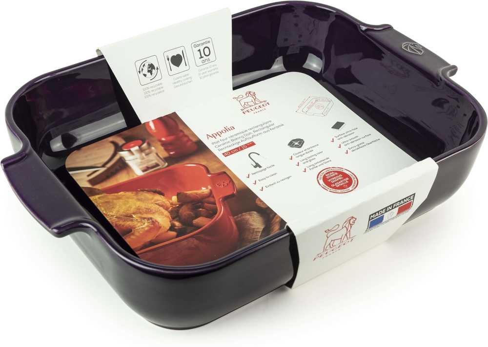 Peugeot Appolia Keramická zapékací mísa, 40 cm, fialová