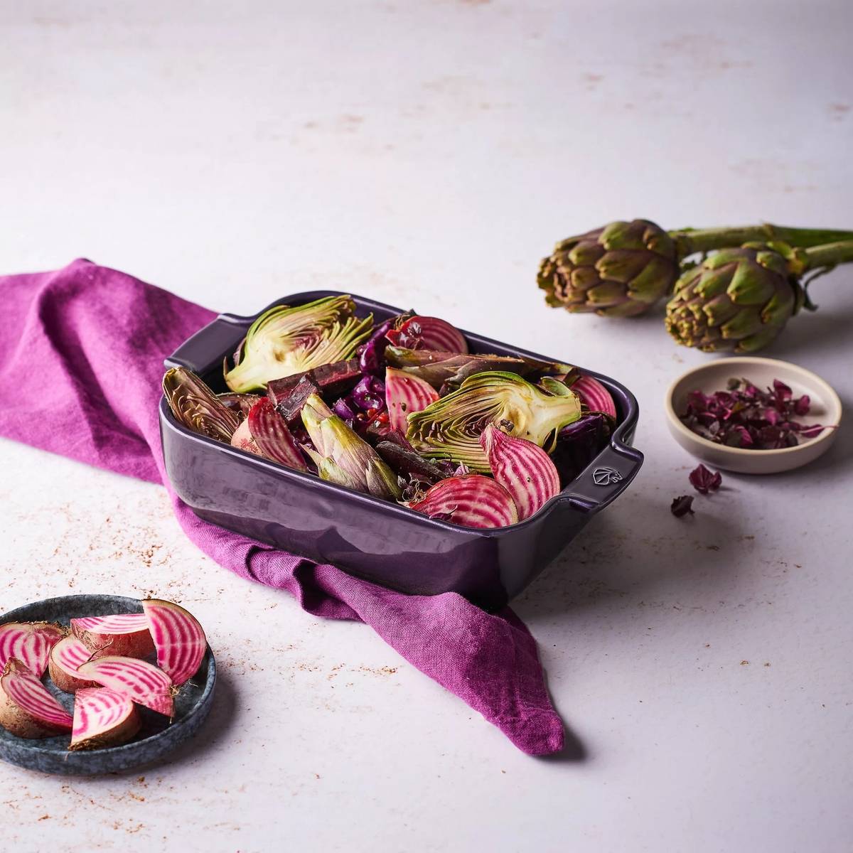 Peugeot Appolia Keramická zapékací mísa, 32 cm, fialová