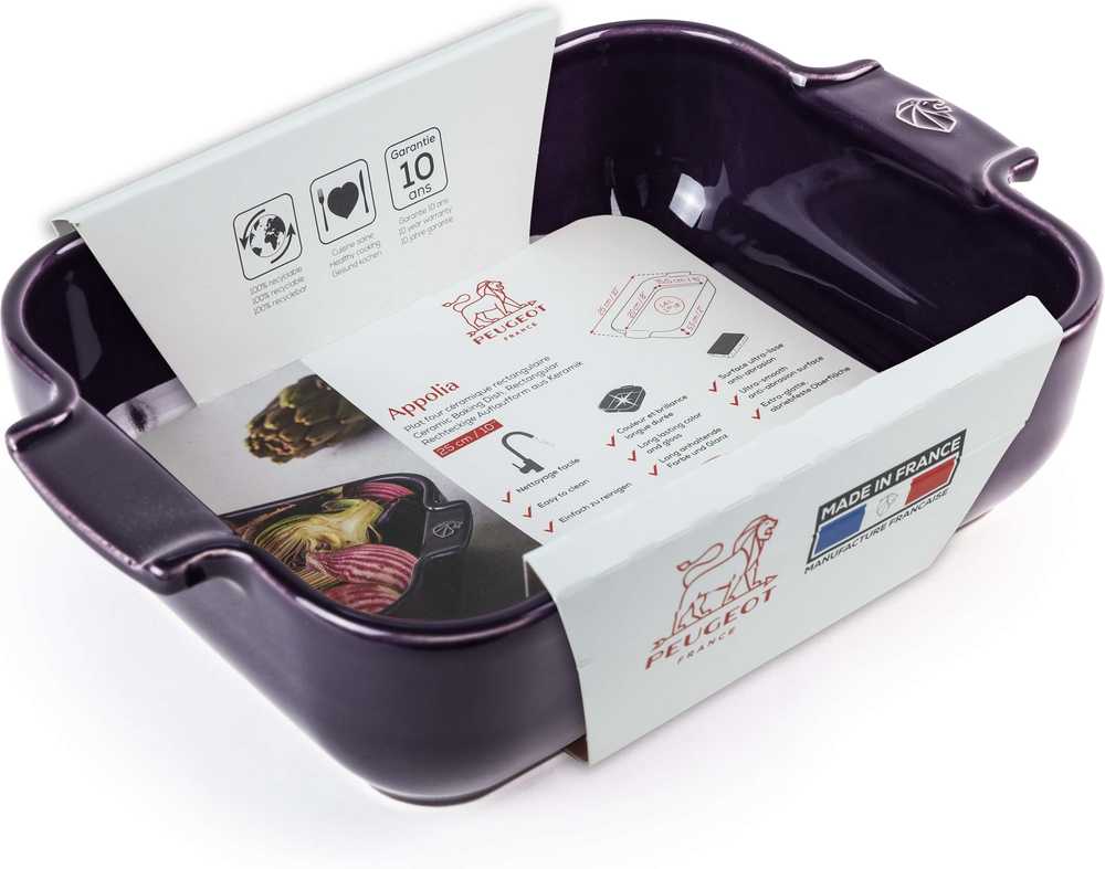 Peugeot Appolia Keramická zapékací mísa, 25 cm, fialová