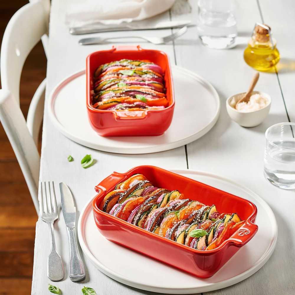 Peugeot Appolia Keramická zapékací mísa, 22 cm, červená