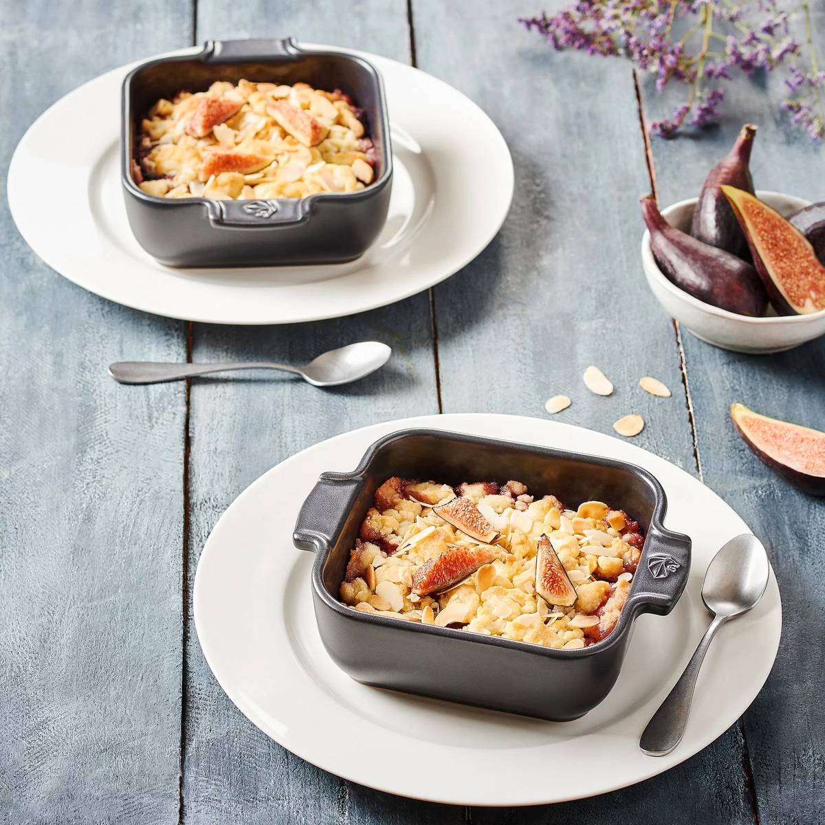 Peugeot Appolia Keramická zapékací mísa, 18 cm, šedá břidlicová