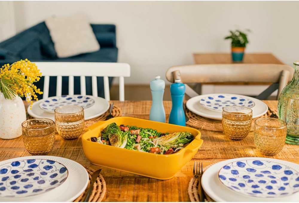 Peugeot Appolia Keramická zapékací mísa, 32 cm, žlutá