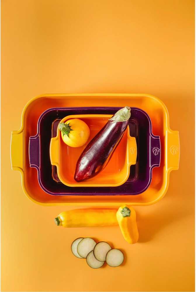 Peugeot Appolia Keramická zapékací mísa, 21 cm, žlutá