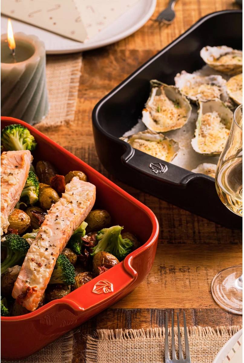 Peugeot Appolia Keramická zapékací mísa, 36 cm, černá