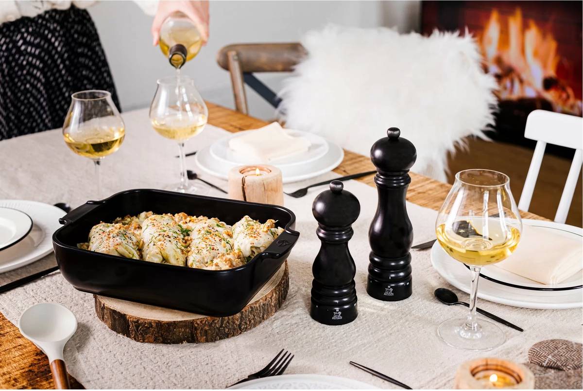 Peugeot Appolia Keramická zapékací mísa, 32 cm, černá