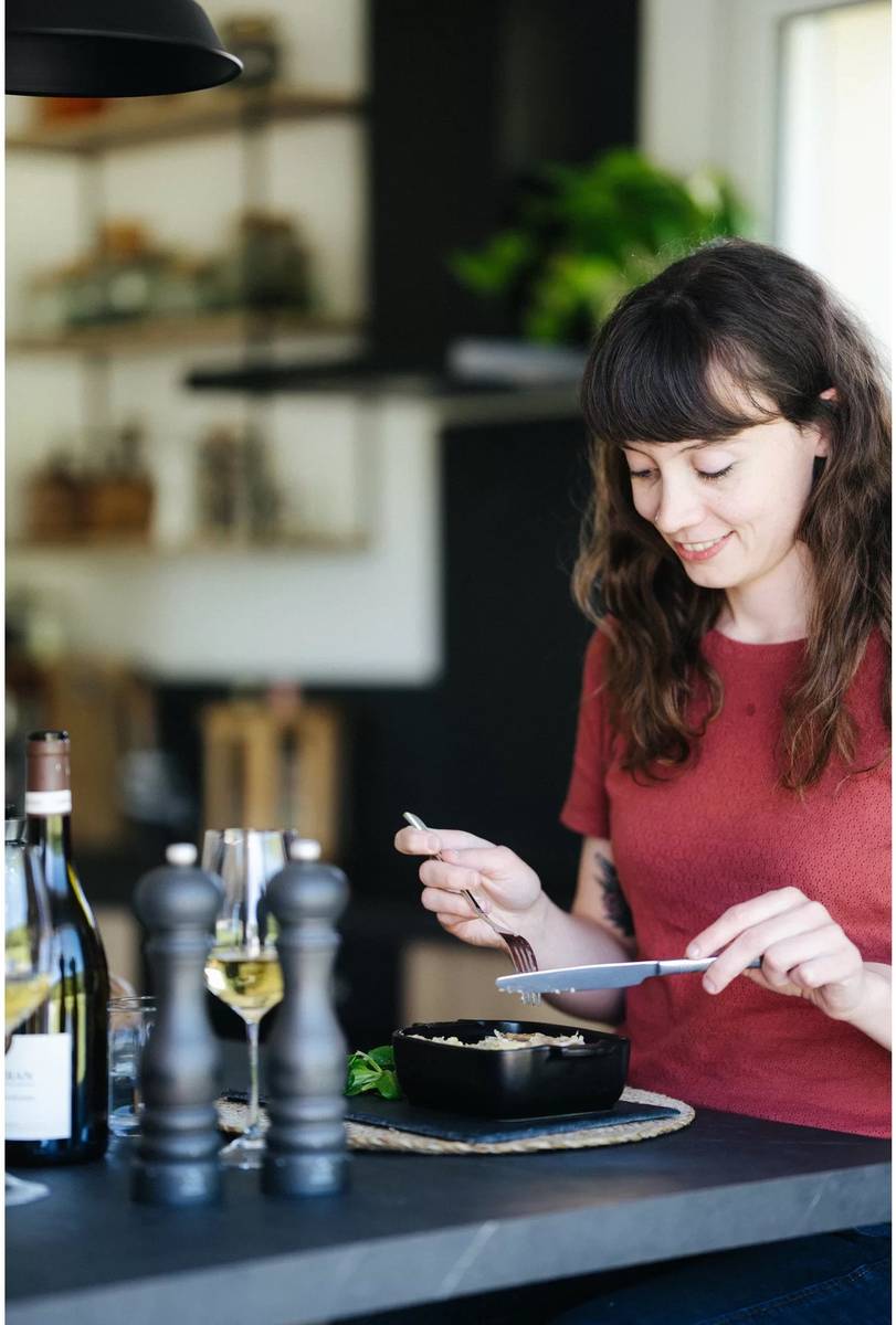 Peugeot Appolia Keramická zapékací mísa, 36 cm, černá