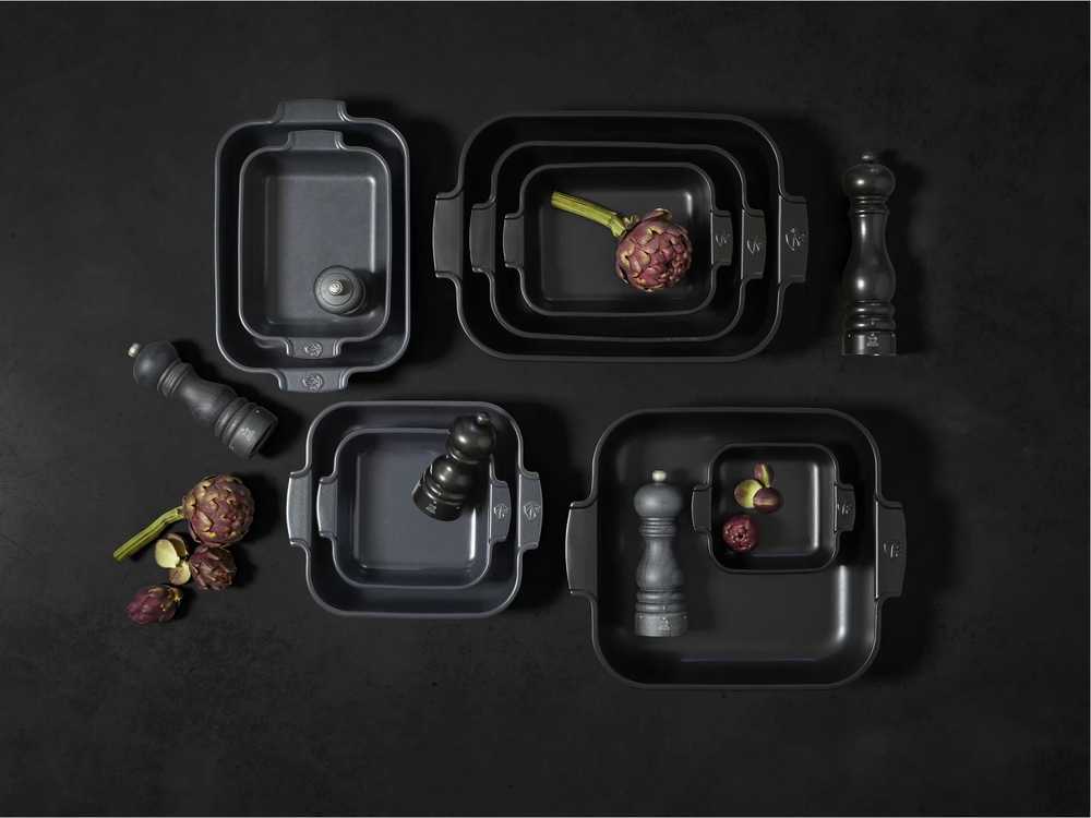 Peugeot Appolia Keramická zapékací mísa, 21 cm, černá