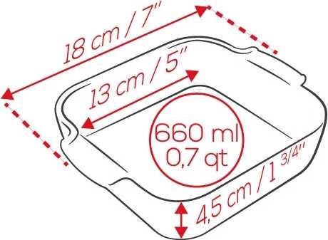 Peugeot Appolia Keramická zapékací mísa, 18 cm, černá