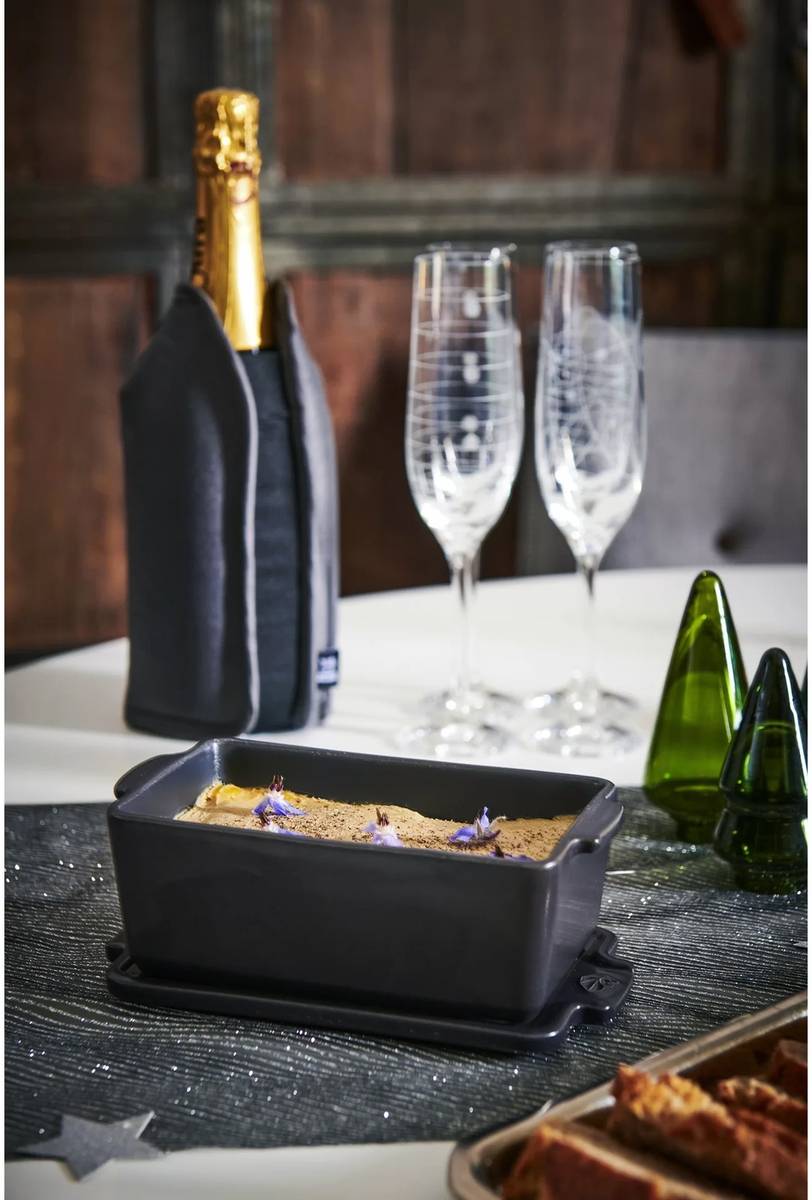 Peugeot Appolia Keramická terina s lisem, 20 cm, šedá břidlicová