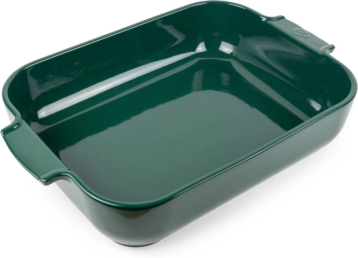 Peugeot Appolia Keramická zapékací mísa, 40 cm, tmavě zelená