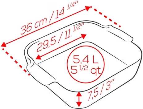 Peugeot Appolia Keramická zapékací mísa, 36 cm, tmavě zelená