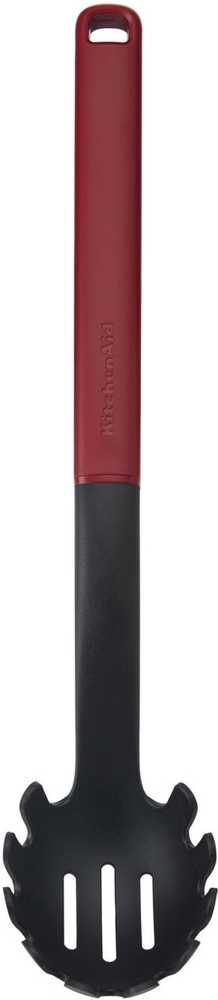 KitchenAid Naběračka na těstoviny, 34 cm, empire red