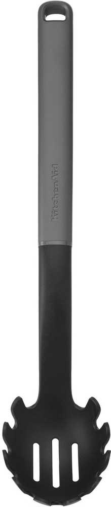 KitchenAid Naběračka na těstoviny, 34 cm, charcoal grey