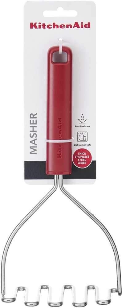 KitchenAid Mačkadlo na brambory, 25.5 cm, empire red